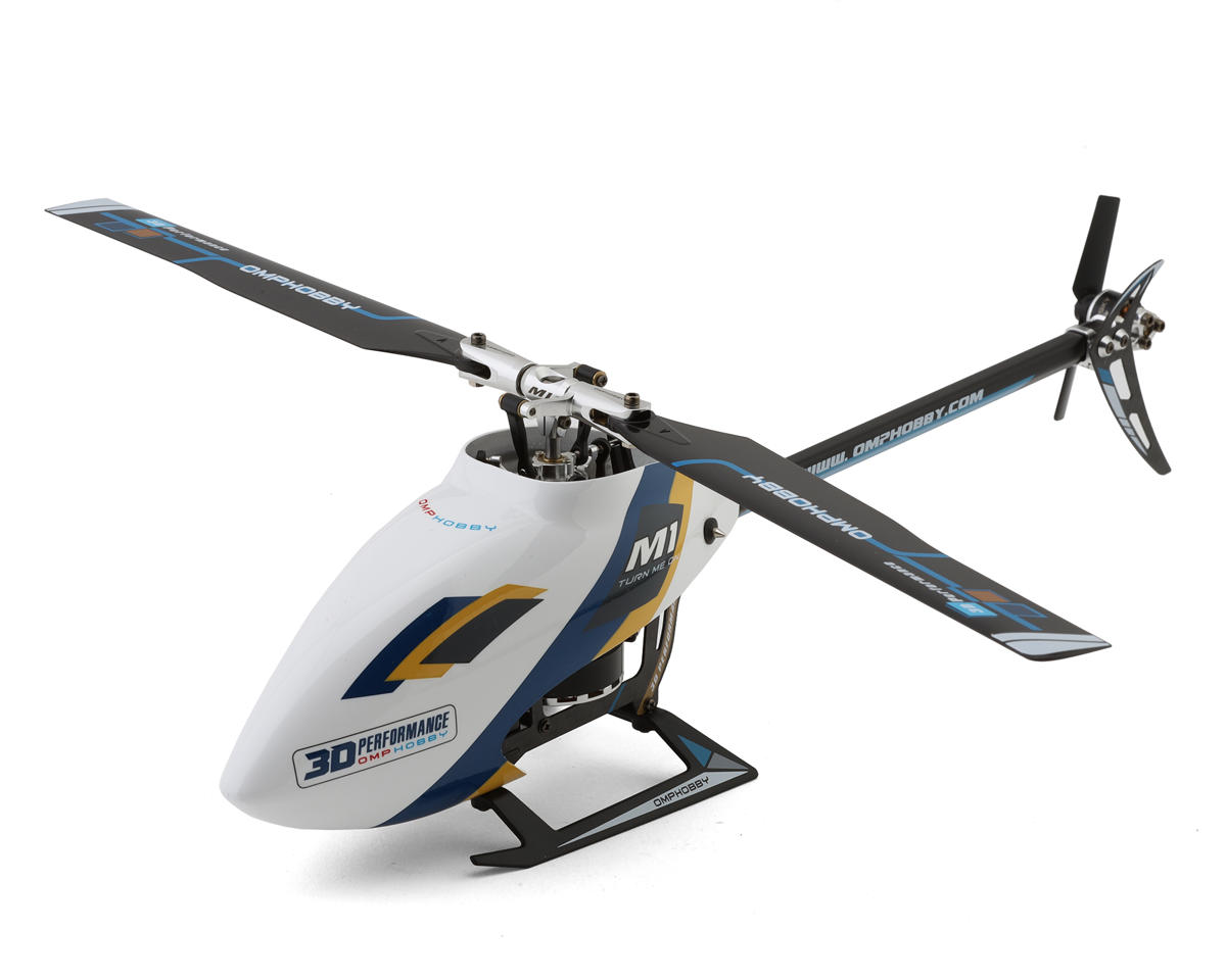 OMPHobby M1 EVO BNF Electric Helicopter SFHSS White OMP M1 EVO