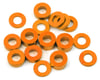 Image 1 for 175RC M3 Ball Stud Washers (16) (Orange)