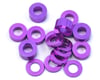 Image 1 for 175RC M3 Ball Stud Washers (16) (Purple)
