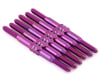 175RC Associated DR10 Titanium Turnbuckle Set (Purple) (6)