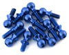 Image 1 for 175RC Associated B74.1 Titanium Ball Stud Kit (Blue) (12)