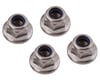 Image 1 for 175RC HD Stainless Steel 4mm Nylon Locknuts (Silver)