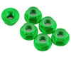 175RC Traxxas Maxx 5mm Wheel Nuts (Green) (6)