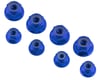 175RC Associated DR10M Aluminum Nut Kit (Blue) (8)