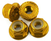 Image 1 for 175RC Traxxas HOSS 4mm Locking Wheel Nuts (Gold) (4)