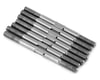 1UP Racing TLR 22S Pro Duty Titanium Turnbuckle Set (Raw Silver)