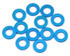 Image 1 for 1UP Racing 3x6mm Precision Aluminum Shims (Blue) (12) (0.5mm)