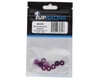 Image 2 for 1UP Racing 3mm Countersunk Washers (Purple) (10)