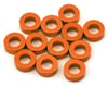 Image 1 for 1UP Racing 3x6mm Precision Aluminum Shims (Orange) (12) (2mm)