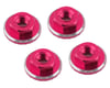 Image 1 for 1UP Racing Lockdown UltraLite 4mm Serrated Wheel Nuts (Pink) (4)