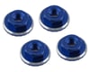 Image 1 for 1UP Racing Lockdown UltraLite 4mm Serrated Wheel Nuts (Dark Blue) (4)
