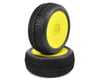 Image 1 for AKA I-Beam 1/8 Buggy Pre-Mounted Tires (2) (Yellow) (Soft - Long Wear)