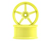 Image 1 for ARP ARW02 5 Mode 5-Spoke Drift Wheels (Yellow) (2) (6mm Offset)