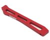 Image 1 for Arrma 98mm Red Front Center Aluminum Chassis Brace ARA320564
