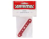 Image 2 for Arrma Aluminum Rear Suspension Mount Red ARA330557