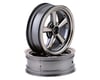 Related: Associated 12mm Hex Black Chrome Drag Front Wheels ASC71077