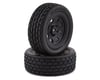Related: Team Associated SR10 Pre-Mounted Street Stock Tires w/Front Wheels (2)