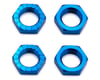 Image 1 for Associated Wheel Nuts 17mm Blue ASC81082