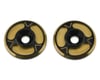 Avid RC Triad HD Wing Mount Buttons (2) (Black/Gold)