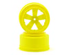 Image 1 for Avid RC 12mm Hex "Sabertooth" Short Course Wheels (Yellow) (2) (22SCT/TEN-SCTE)