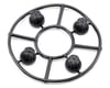 Image 1 for Axial Hub Cover Set Black (4) AXIAX8079