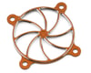 Image 1 for Team Brood 40mm Aluminum Fan Cover (Orange)