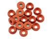 Image 1 for Team Brood 3mm 6061 Aluminum Cap Head Washer (Orange) (16)