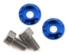 Team Brood M3 Motor Washer Heatsink w/Screws (Blue) (2) (6mm)