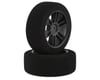Image 1 for BSR Racing Drag Foam Tires (Black) (2) (26mm Wide) (30 Shore)