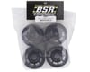 Image 3 for BSR Racing 1/10 Spec Foam Combo Tires (4) (White)