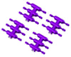 Image 1 for DS Racing Drift Element Scale Lug Nuts (Purple) (24) (Short)