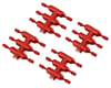 DS Racing Drift Element Scale Lug Nuts (Red) (24) (Short)