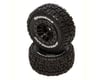 DuraTrax F/R SpeedTreads Shootout SC MNTD Tires Black DTXC2931