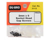 Image 2 for Dubro 2MM X 6 Socket Head Cap Screws DUB2112