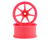 Mikuni AVS Model T7 7-Spoke Drift Wheels (Pink) (2) (7mm Offset)