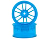 Mikuni Ultimate GL 6-Split Spoke Drift Wheels (Crystal Blue) (2) (7mm Offset)