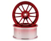Mikuni Ultimate GL 6-Split Spoke Drift Wheels (Plated Red) (2) (7mm Offset)