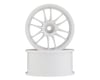 Image 1 for Mikuni Ultimate GL 6-Split Spoke Drift Wheels (White) (2) (7mm Offset)