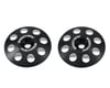 Image 1 for Exotek 22mm 1/8 XL Aluminum Wing Buttons (2) (Black)