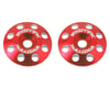 Image 1 for Exotek Flite V2 16mm Aluminum Wing Buttons (2) (Red)