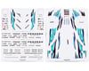 FUSEDRC 1/10 Standard Issue Drift Livery Stickers (Turquoise)