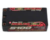 Image 1 for Gens Ace Redline Series 5100mAh 7.6V 130C 2S2P HardCase HV Shorty Lipo Battery GA-R-130C-5100-2S2P-HC65-HV