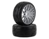 GRP Tyres GT - TO3 Revo Belted Pre-Mounted 1/8 Buggy Tires (Silver) (2) (XM2)