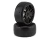 GRP Tyres GT - TO4 Slick Belted Pre-Mounted 1/8 Buggy Tires (Black) (2) (XB3)
