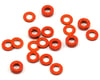 Image 1 for HB Racing 3x6mm Aluminum Washer Set (Orange) (6) (0.5/1/2mm)