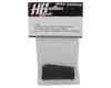 Image 2 for HB Racing Carbon Fiber Suspension Arm Cover Set (Graphite)