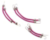 Hot Racing 1/10 Scale Purple with Blue Bungee Cord Set (6pcs) HRAACC468C87
