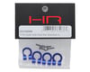 Image 2 for Hot Racing 1/10 Aluminum Blue Tow Shackle D-Rings HRAACC80806