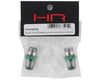 Image 2 for Hot Racing Twin Hammer Aluminum Front Threaded Shock Bodies (Green) (2)