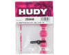 Image 2 for Hudy Aluminum Clamping 2 Hole Servo Horn (24T-Hitec)